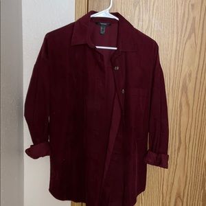 Corduroy button up